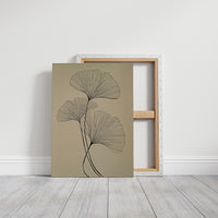 Ginkgo Lines Dance In Morning Light