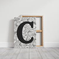 Botanical Letter C Monogram
