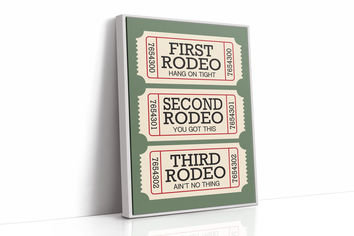 First, Second, Third Rodeo Tickets