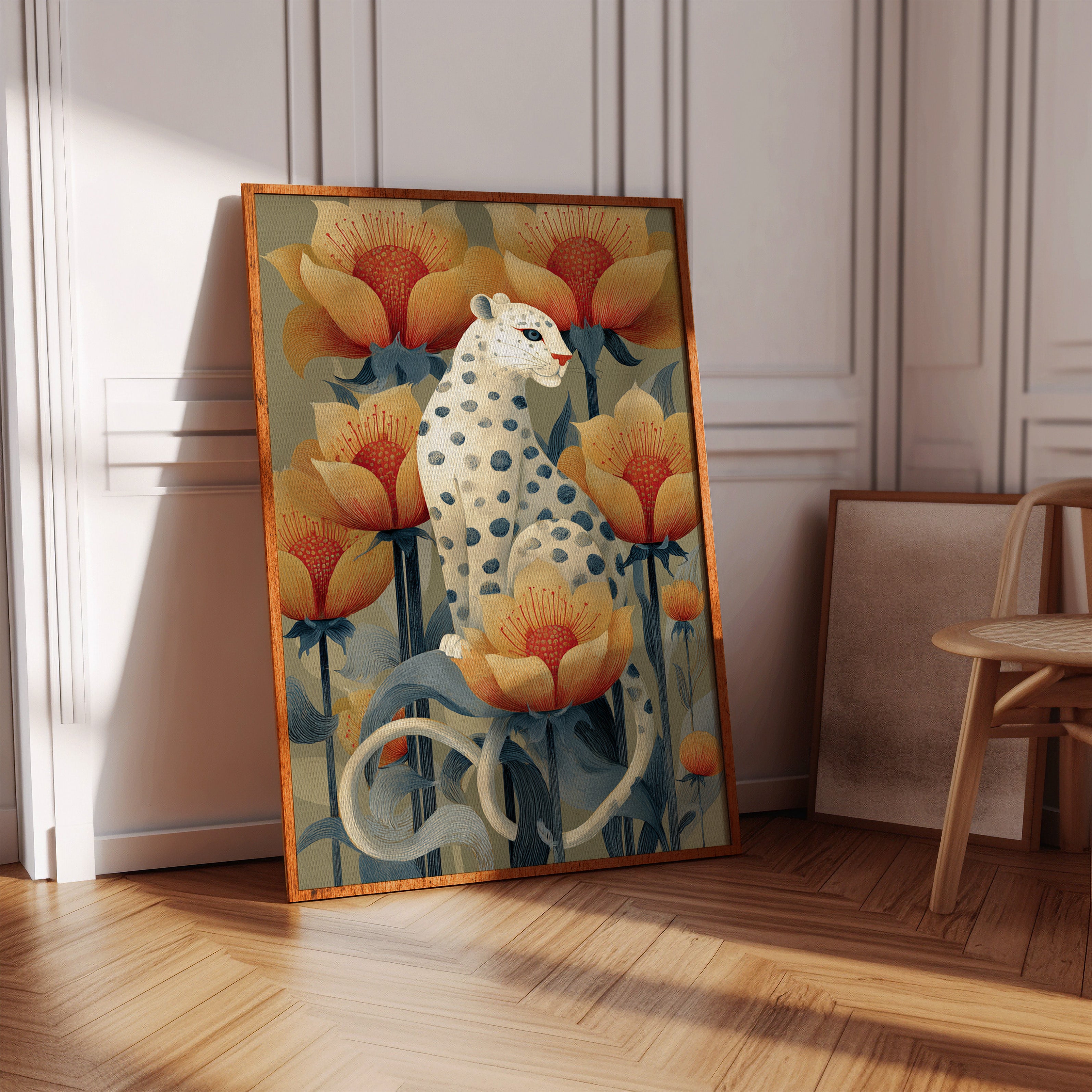 A Dance Among Golden Blossoms
