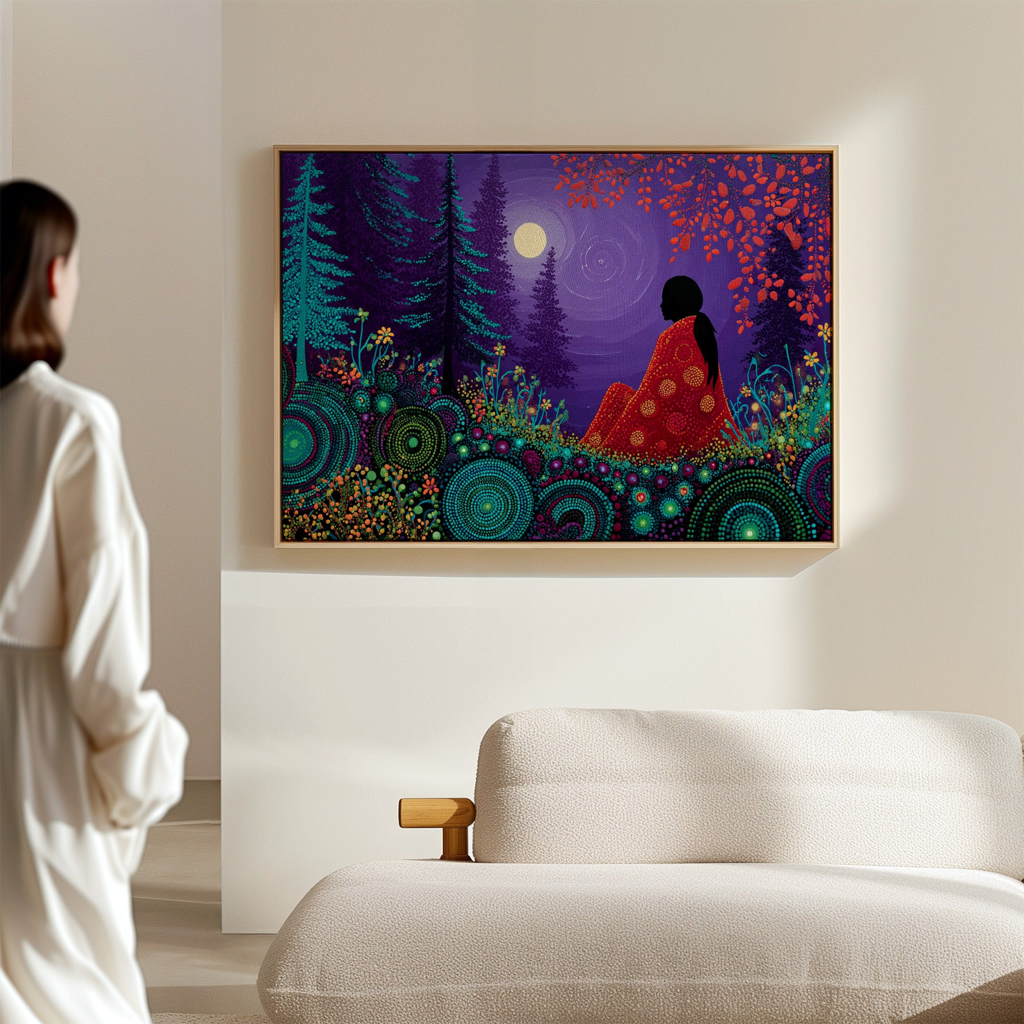 Moonlit Garden Holds Sacred Stories