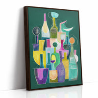 Colorful Bottles Share Secret Stories