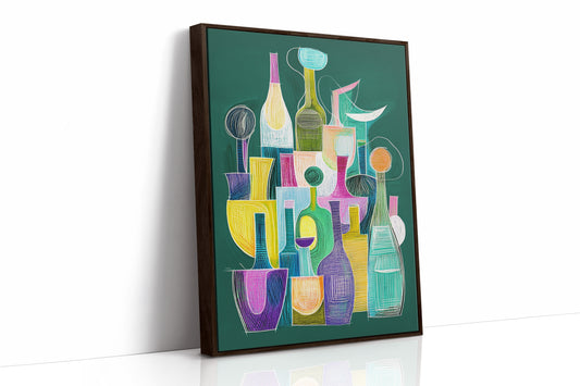 Colorful Bottles Share Secret Stories