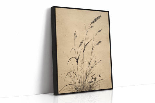 Wild Grasses Bow To Autumn Wind