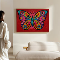 Colors Take Wing In Midnight Fire