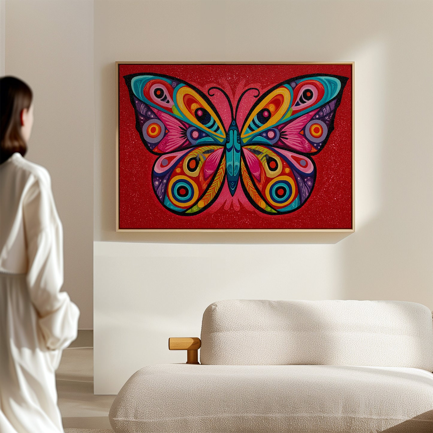 Colors Take Wing In Midnight Fire
