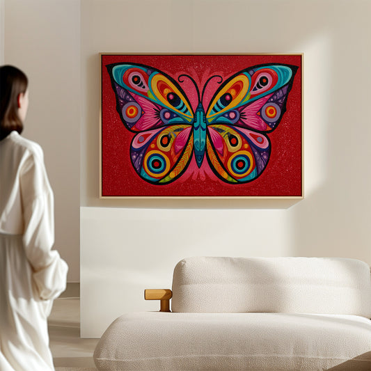 Colors Take Wing In Midnight Fire