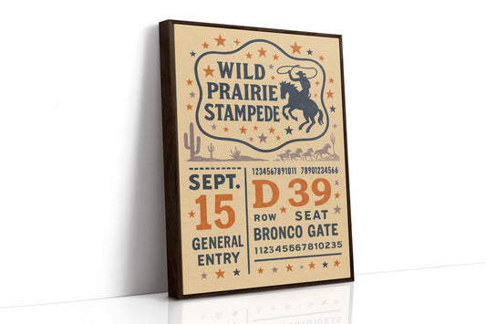 Wild Prairie Stampede Ticket