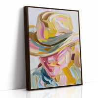 Brushstrokes Dance Like Spring Wind