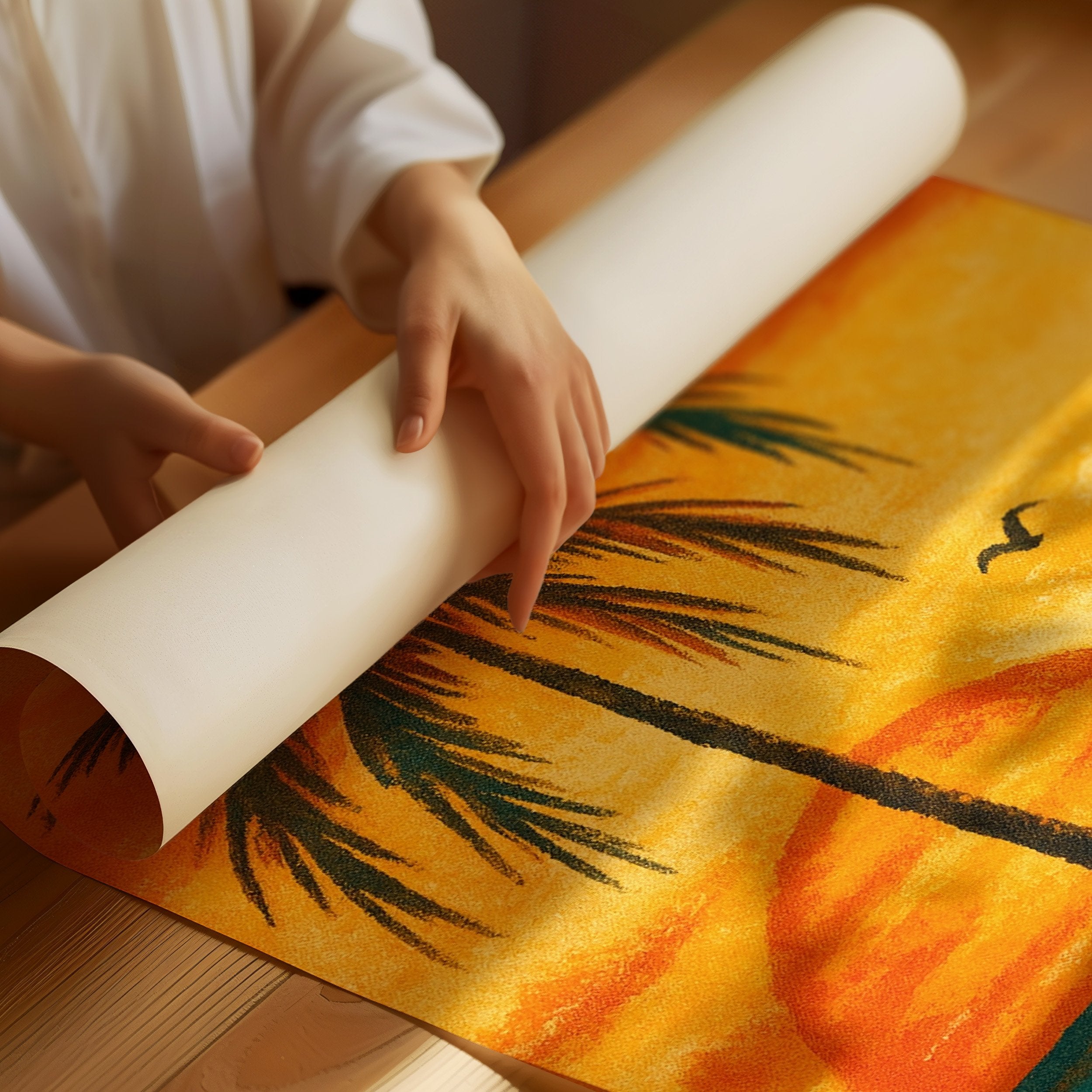 Paradise Found At Dusk