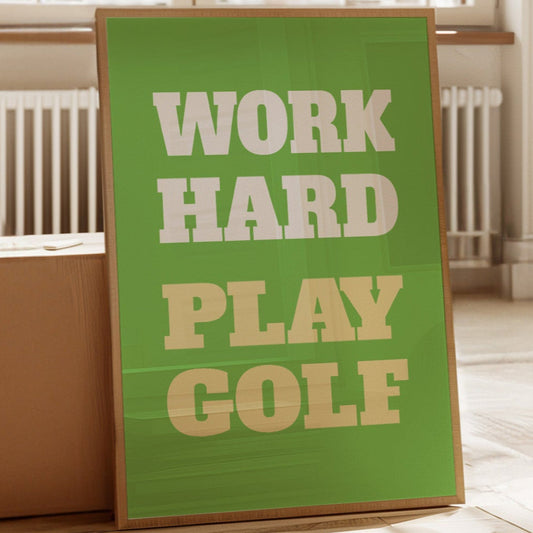 Life Balances On Green Fairways