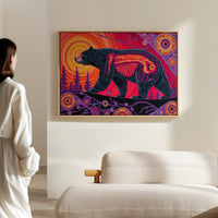 Spirit Bear's Inner Fire Glows