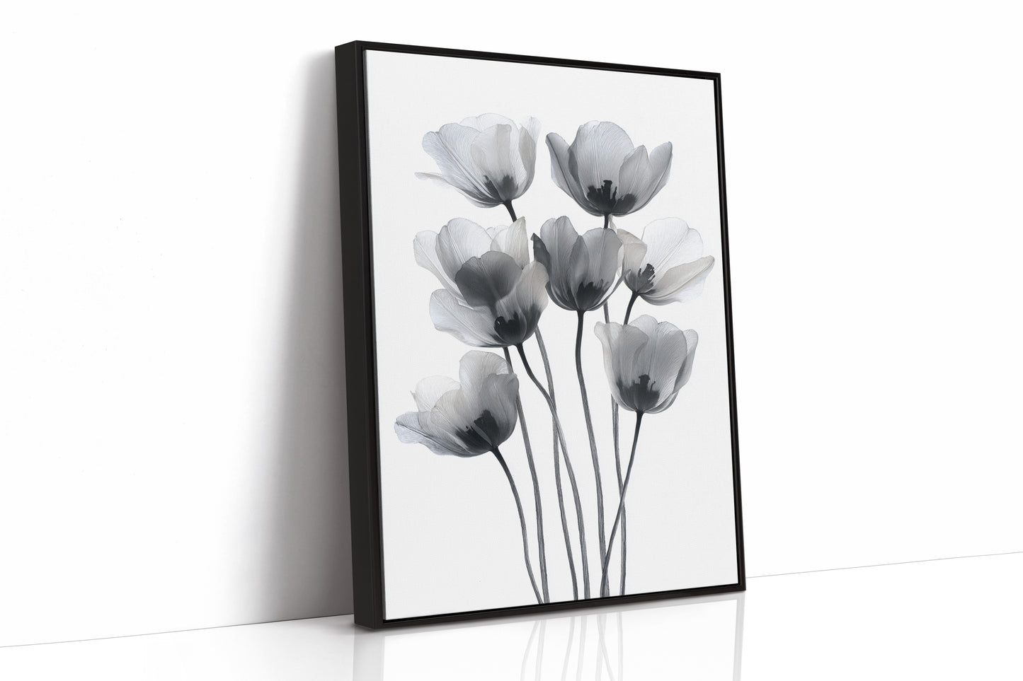 Tulips Dance In Silver Light