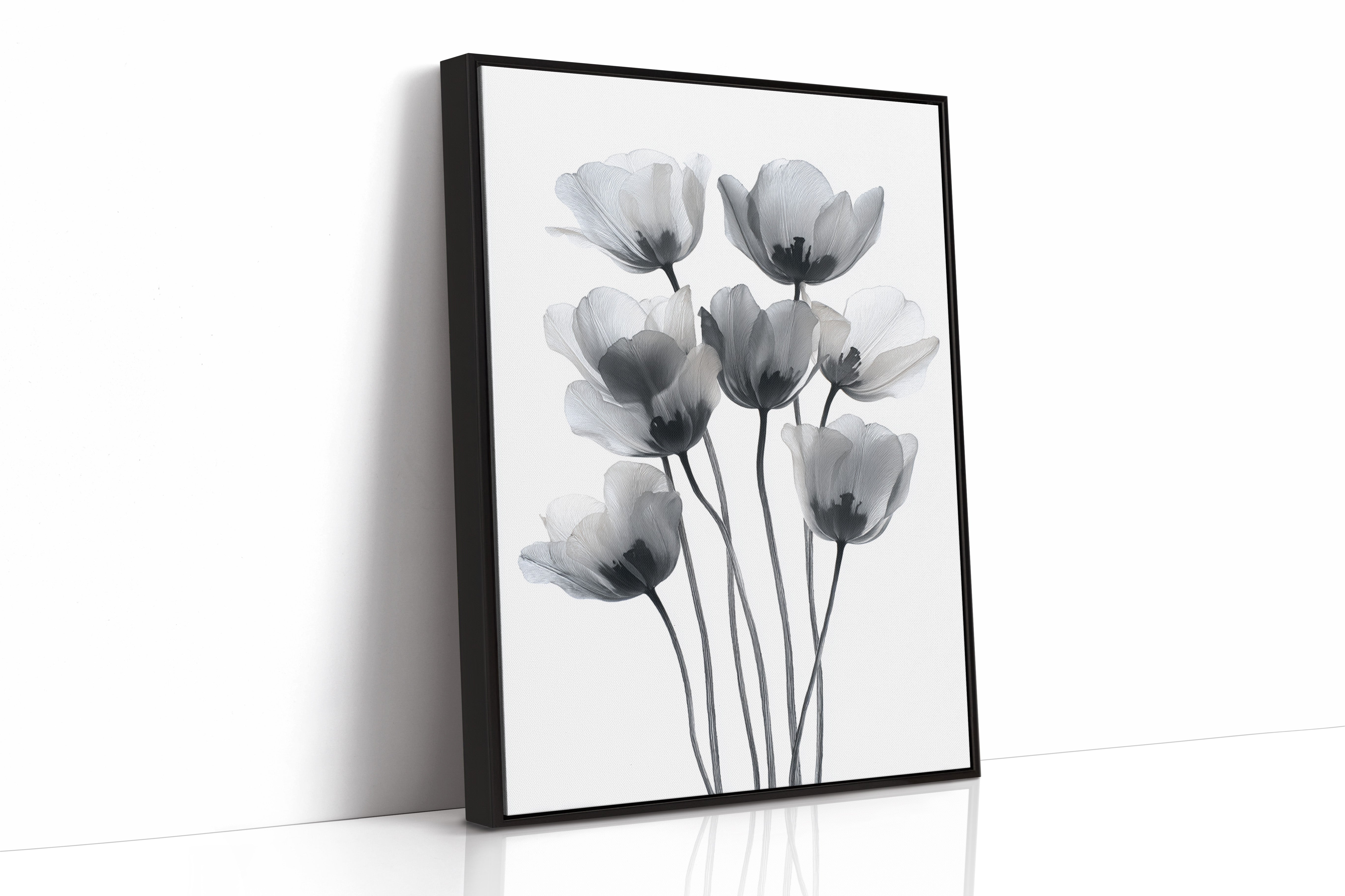Tulips Dance In Silver Light