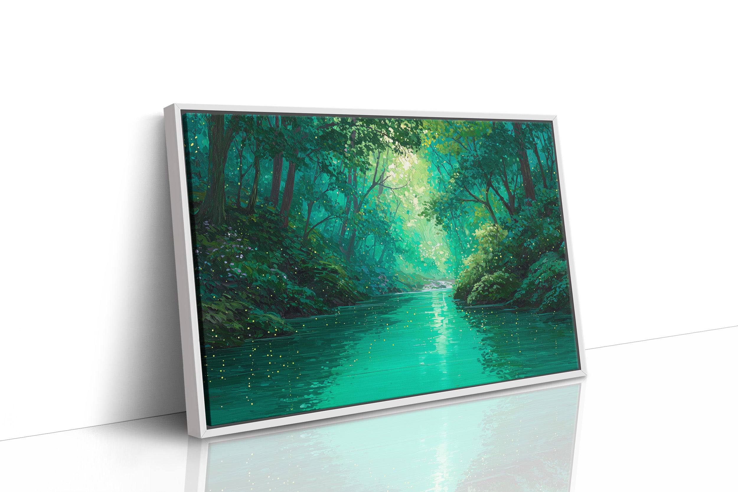 Emerald Path Between Forest Pages