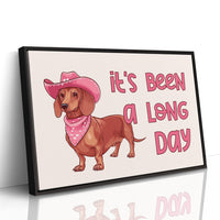 Its Been a Long Day Cowgirl Dachshund