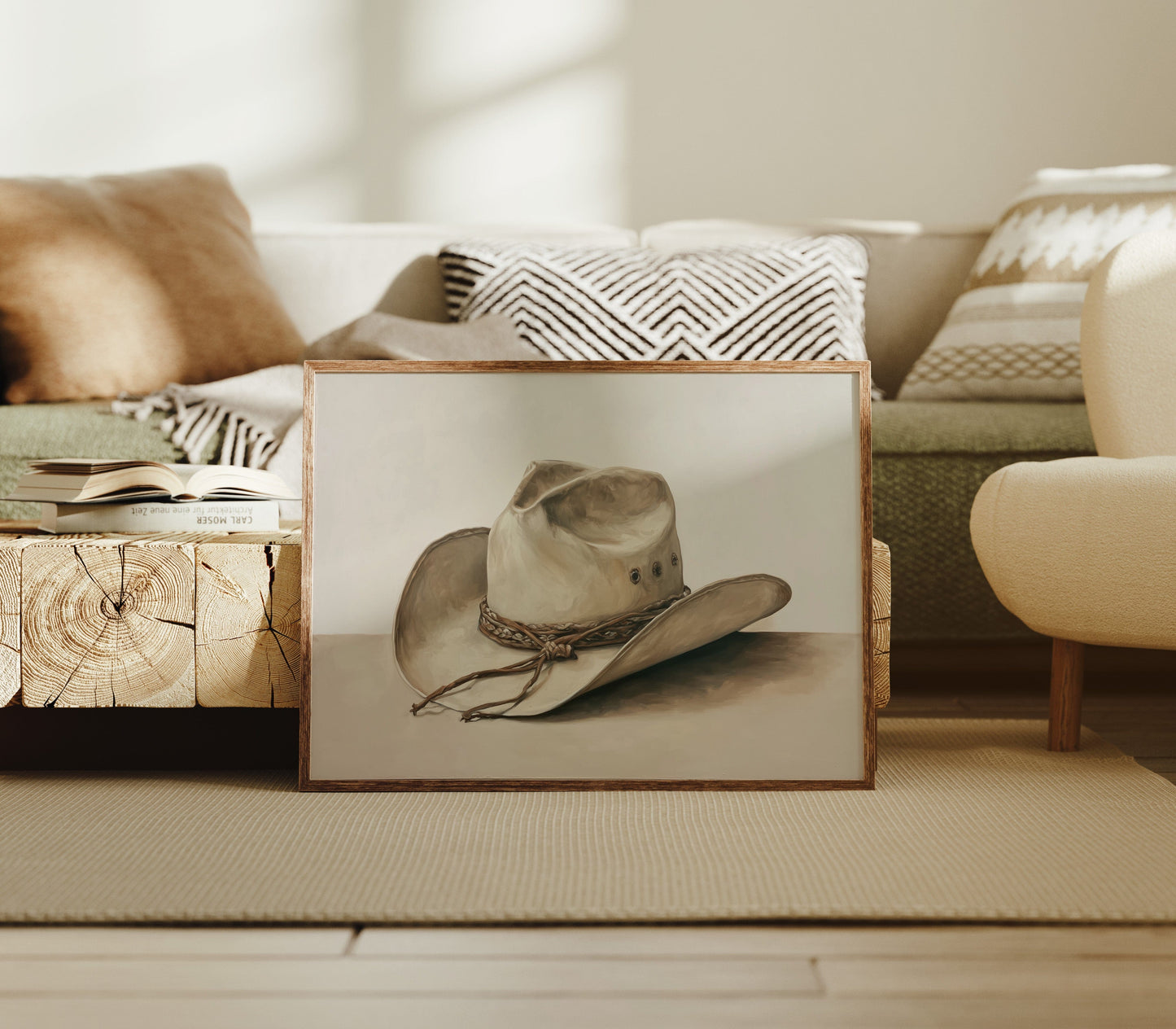 Weathered Leather Tells Ranch Tales