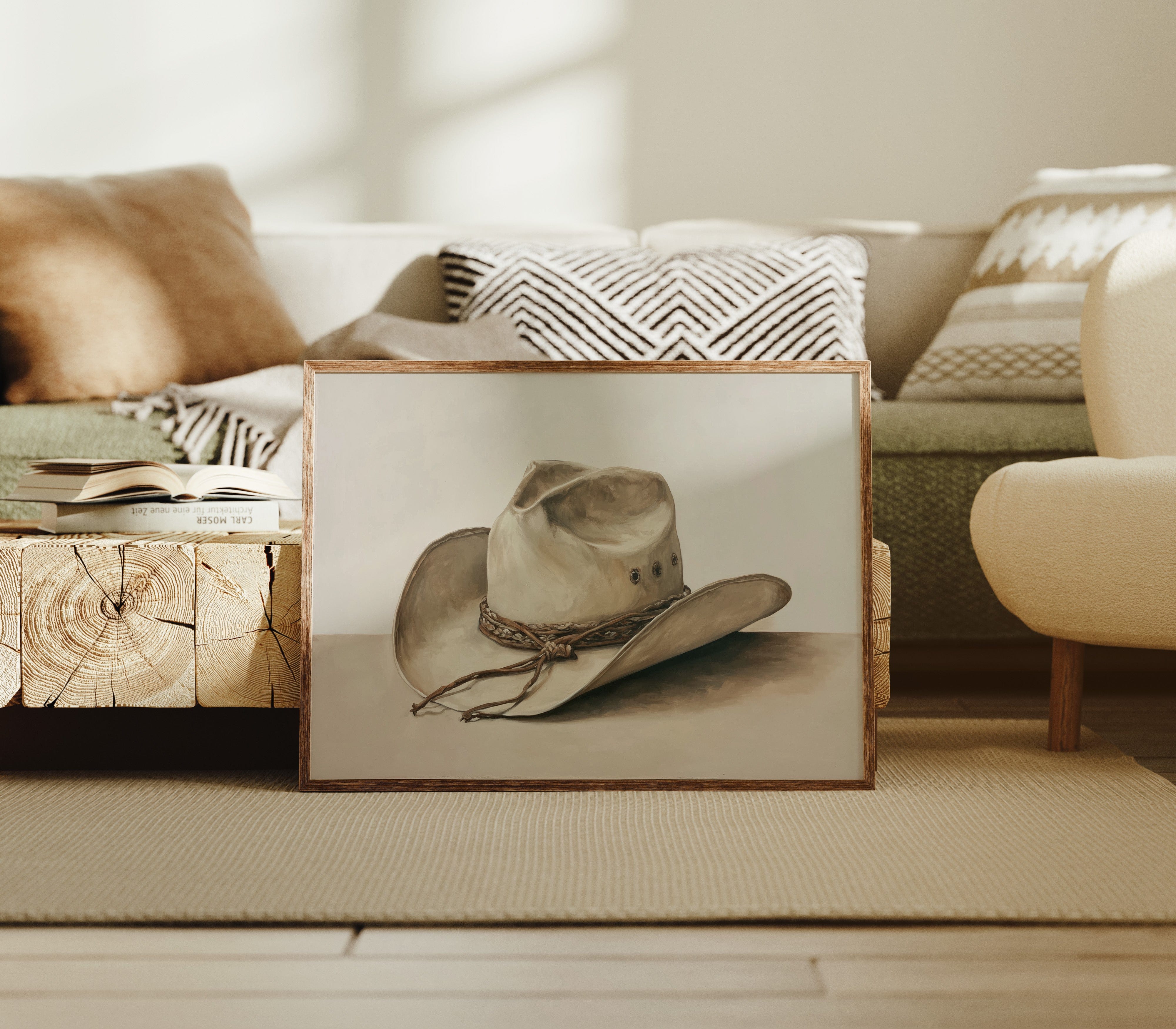 Weathered Leather Tells Ranch Tales
