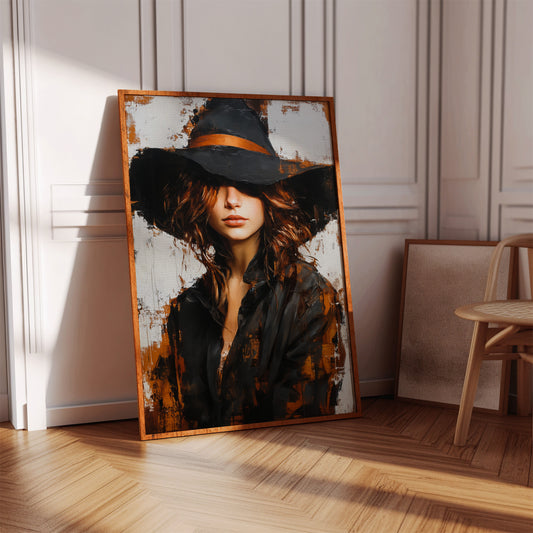 Mystique in Black and Orange
