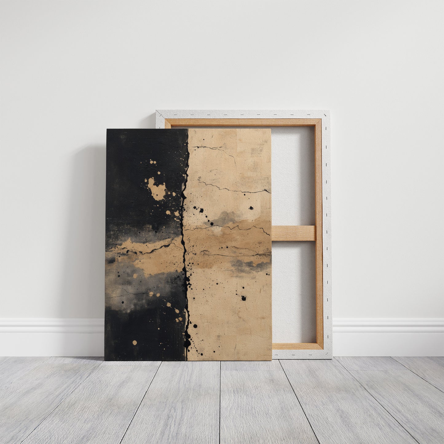 Ink Spills Into Desert Sand