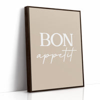 Bon Appetit Kitchen Quote