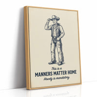 Manners Matter Home: Howdy Required