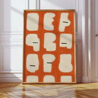Minimal Shapes on Burnt Orange Grid