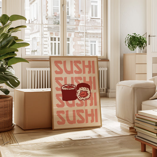 Fresh Rolls Dance In Coral Light