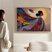 Sacred Flowers Dance In Evening Light