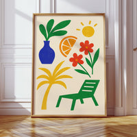Sun Chair and Citrus Dreams