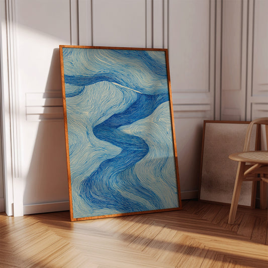 Currents of Blue and White