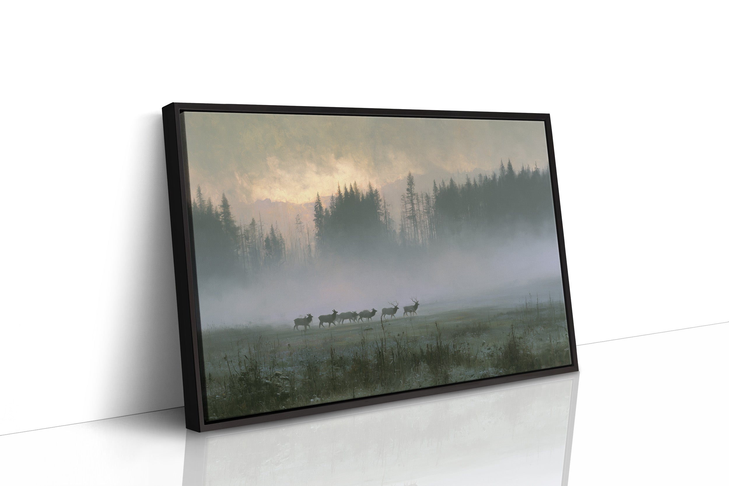 Elk Herd, Silent Meadow
