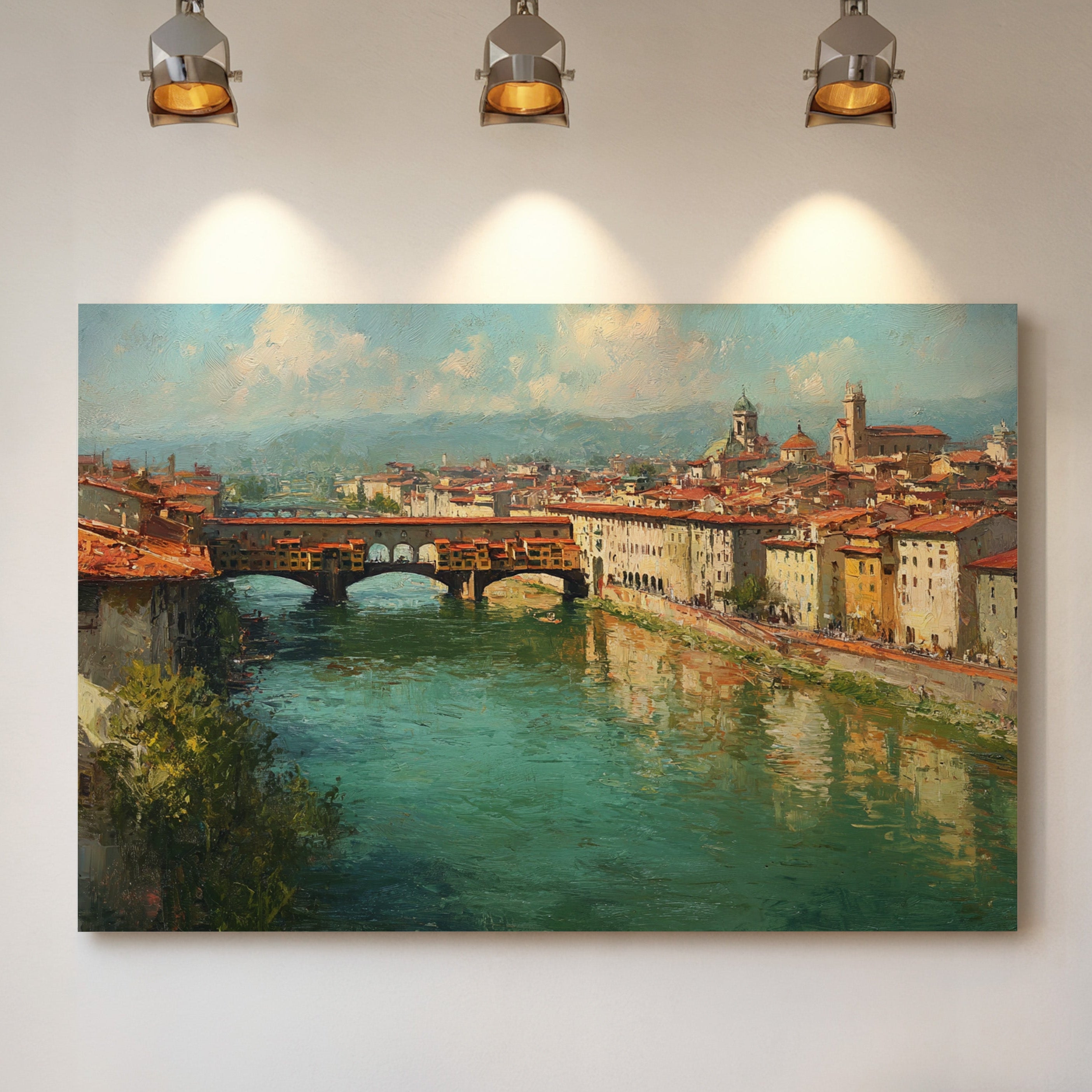 Summer Light Dances Through Florence