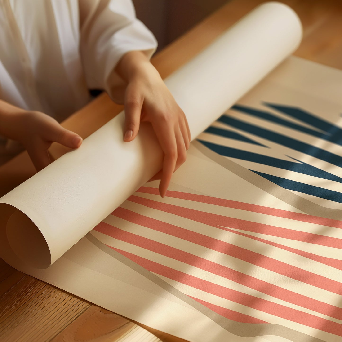 Linen Conversations At Dusk