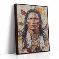 Spirit of the Plains Warrior Portrait