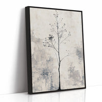 Delicate Branches: A Minimalist Winter Tree