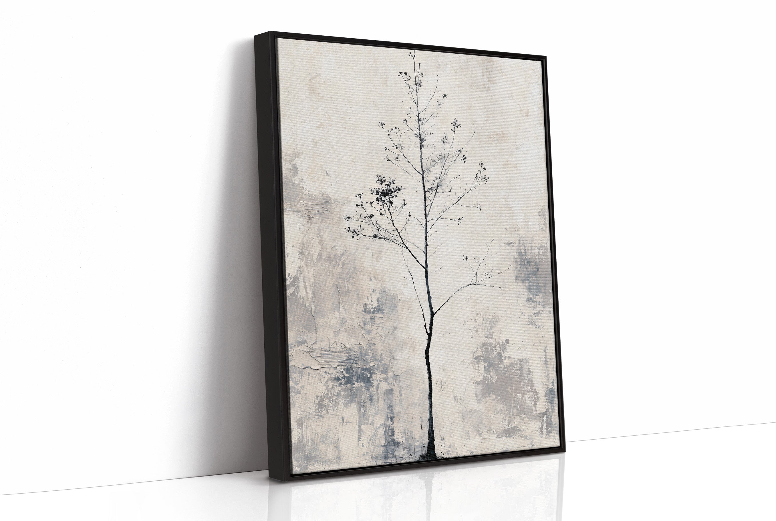 Delicate Branches: A Minimalist Winter Tree