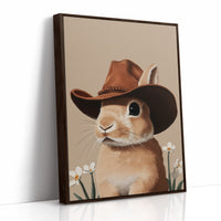 Ranch Rabbit Tips His Leather Crown