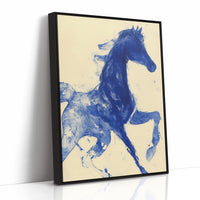 Indigo Stallion Rides The Wind