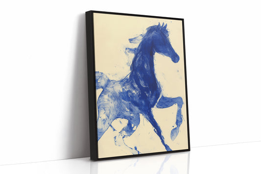 Indigo Stallion Rides The Wind