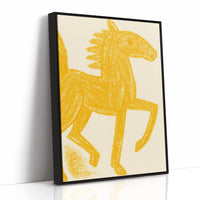 Wild Mustang In Golden Light