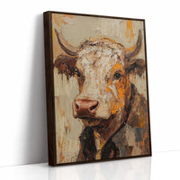 Rustic Longhorn with Painted Soul