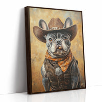 Sheriff Bulldog with a Badge and Attitude