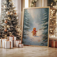 Gingerbread Explorer Finds Winter Path
