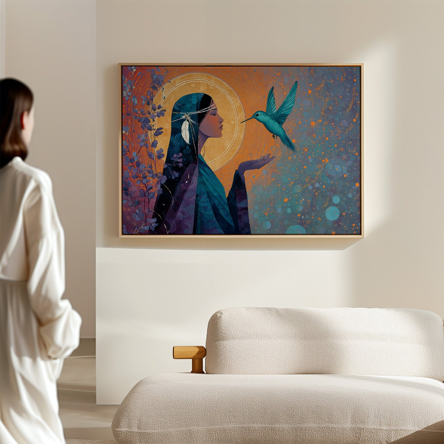 Sacred Dance Of Hummingbird Light