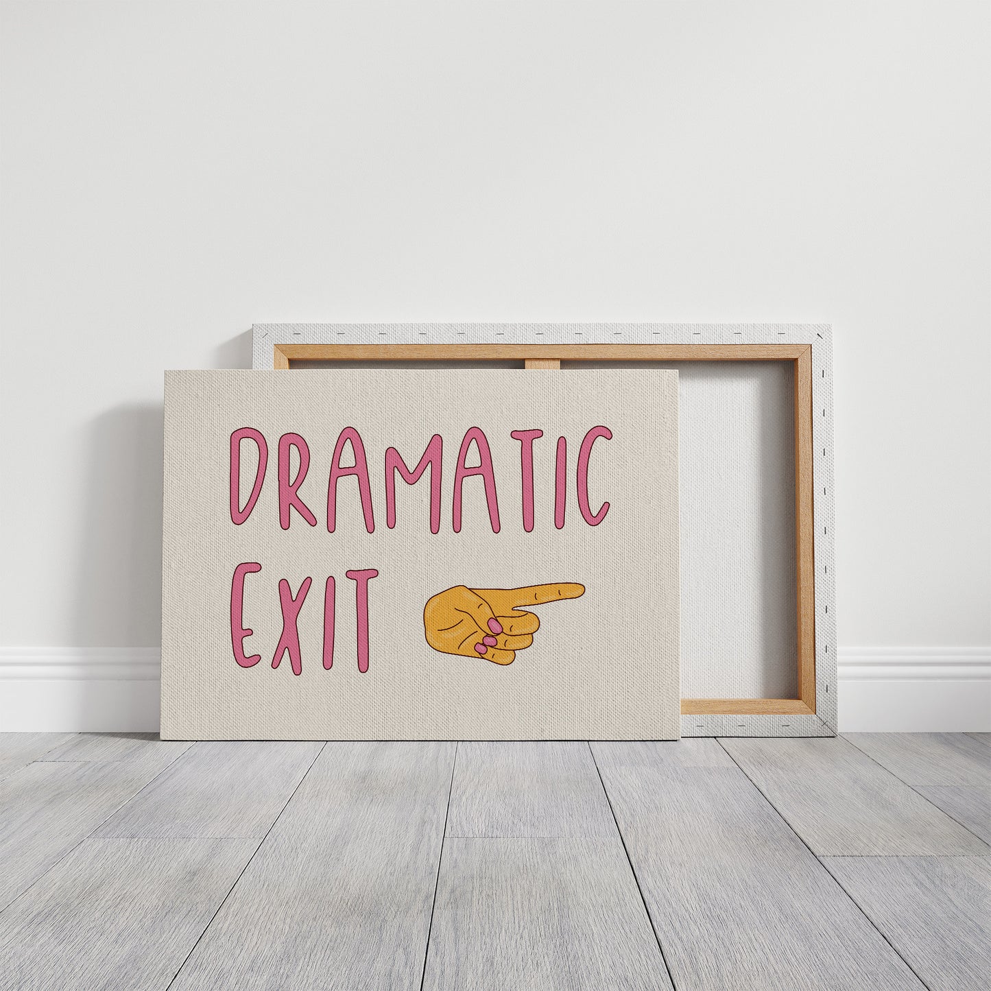 Cue the Dramatic Exit