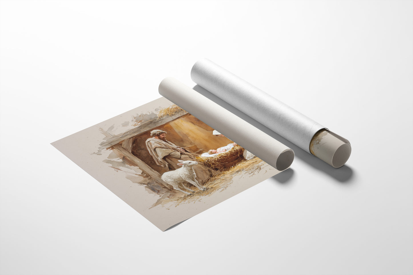 Sacred Light Illuminates Winter's Night