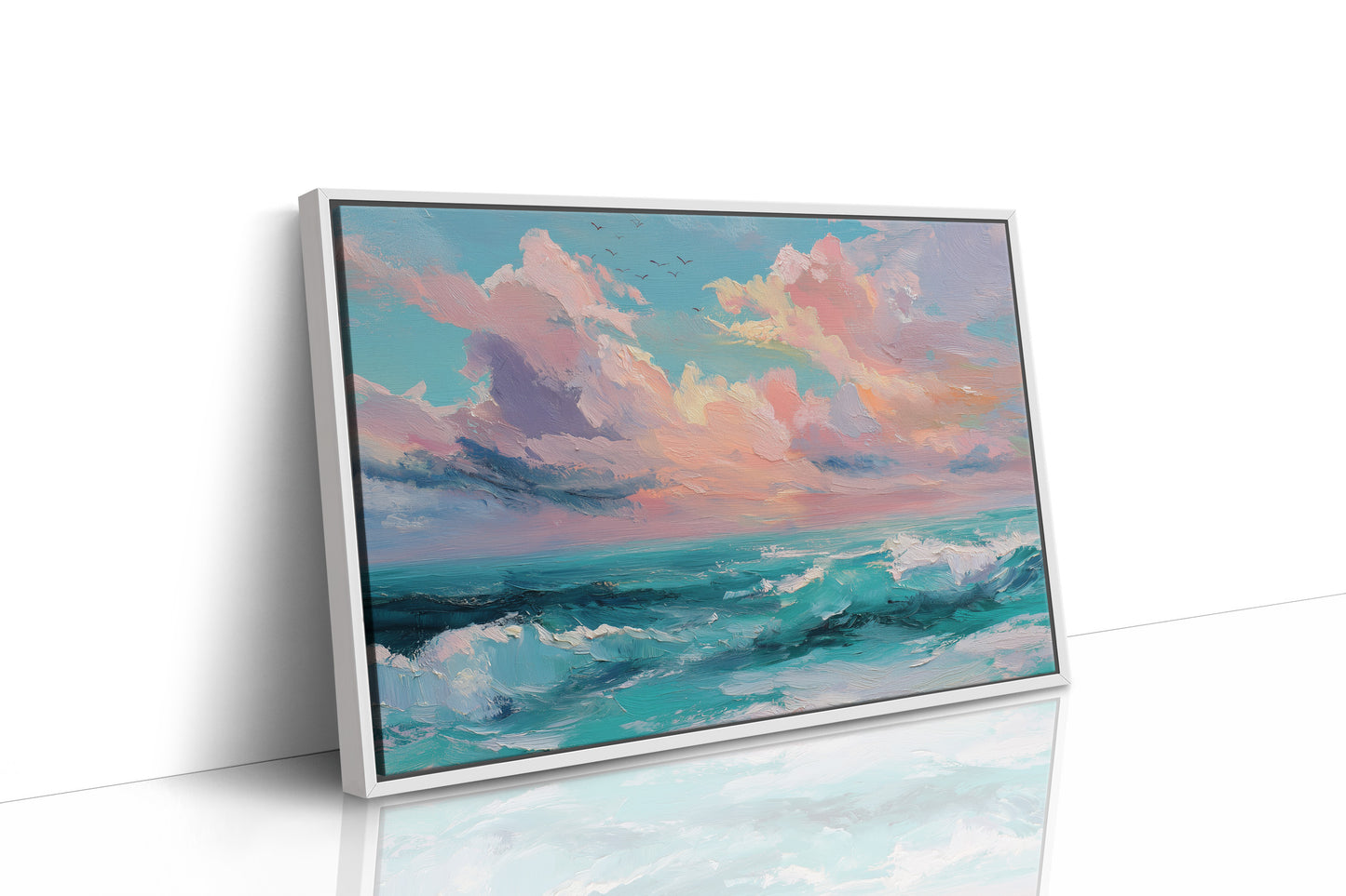 The Ocean Exhales at Dusk