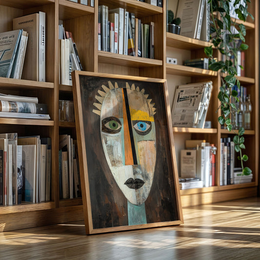 Divided Face Speaks Ancient Stories