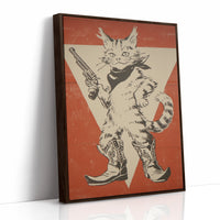 Outlaw Kitten Struts Western Tales